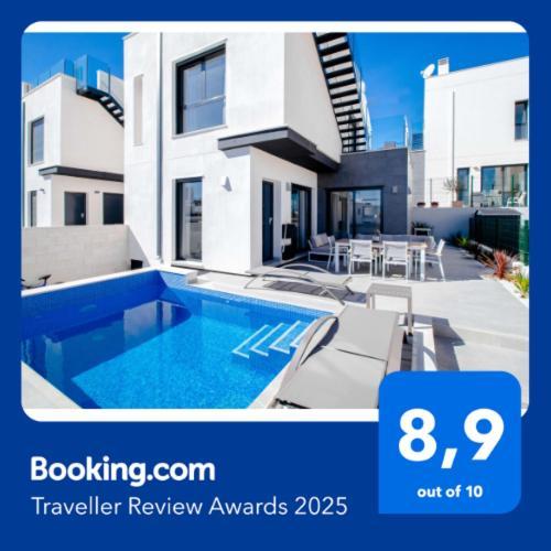 Villa De Lujo Con Piscina 오리후엘라 외부 사진