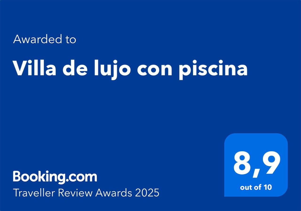 Villa De Lujo Con Piscina 오리후엘라 외부 사진
